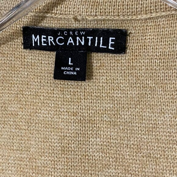 J Crew Mercantile Womens Knit Blazer L Preppy Academia Old Money Hobbitcore - Picture 5 of 7